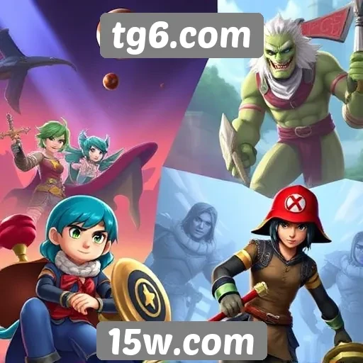 Avaliação de comunidade sobre jogos disponíveis no tg6.com